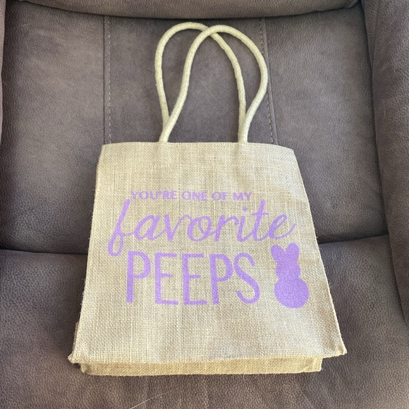 "You're One Of My Favorite Peeps" Tote Bag - Picture 2 of 5